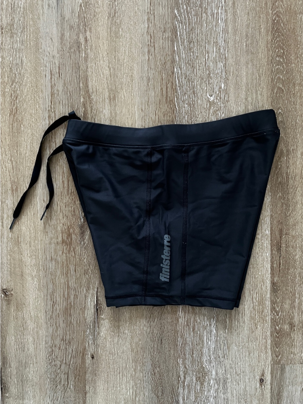 Men’s Finisterre Swim Trunks Jammers Medium Dark Gray Charcoal Black